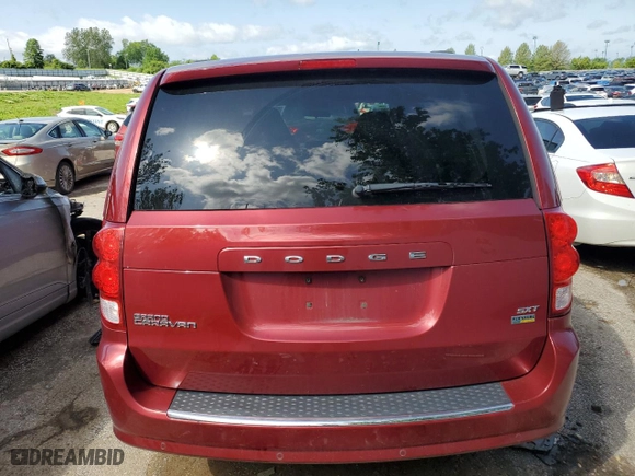2016 Dodge Grand Caravan SXT with VIN 2C4RDGCG9GR273399, listed as a Copart auction lot 47548445 with 114,416 mi miles and Salvage Title. Bid and sale history available at carsss.com. Image 6.