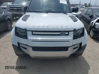 2023 Land Rover Defender SE with VIN SALEPEEU2P2197884, listed as a IAAI auction lot 42097877 with 15,492 mi miles and . Bid and sale history available at DreamBid. Image 12.