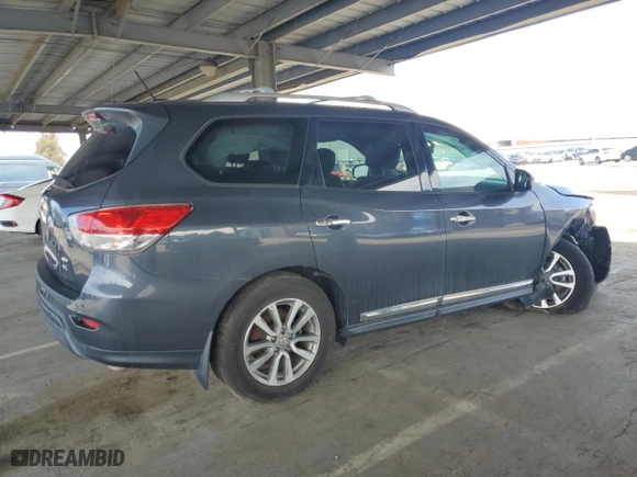 2014 Nissan Pathfinder SV with VIN 5N1AR2MM5EC633310, listed as a Copart auction lot 51056115 with 114,084 mi miles and Clean Title. Bid and sale history available at carsss.com. Image 3.