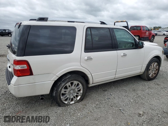 2012 Ford Expedition Limited with VIN 1FMJU1K57CEF51861, listed as a Copart auction lot 55236115 with 179,087 mi miles and Salvage title. Bid and sale history available at DreamBid. Image 3.