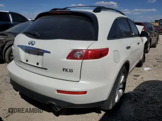 2004 Infiniti FX35 with VIN JNRAS08U24X107554, listed as a Copart auction lot 70528824 with 260,661 mi miles and Salvage Title. Bid and sale history available at carsss.com. Image 4.