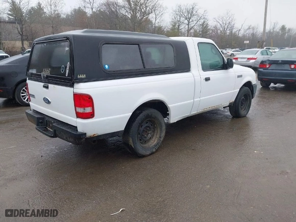 2006 Ford Ranger XL with VIN 1FTYR10D56PA85497, listed as a IAAI auction lot 41851389 with 198,399 mi miles. Bid and sale history available at carsss.com. Image 4.