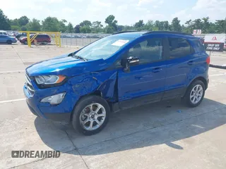2021 Ford EcoSport SE with VIN MAJ3S2GE2MC450148, listed as a IAAI auction lot 39713048 with 30,115 mi miles and . Bid and sale history available at carsss.com. Image 17.