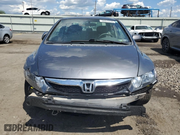 2011 Honda Civic LX with VIN 19XFA1F53BE036467, listed as a Copart auction lot 56015535 with Not Provided miles and Salvage Title. Bid and sale history available at DreamBid. Image 5.