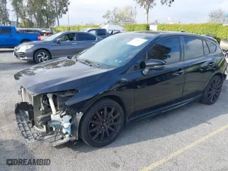 2018 Subaru Impreza Sport with VIN 4S3GTAM61J3706386, listed as a IAAI auction lot 41905719 with 72,004 mi miles. Bid and sale history available at carsss.com. Image 2.