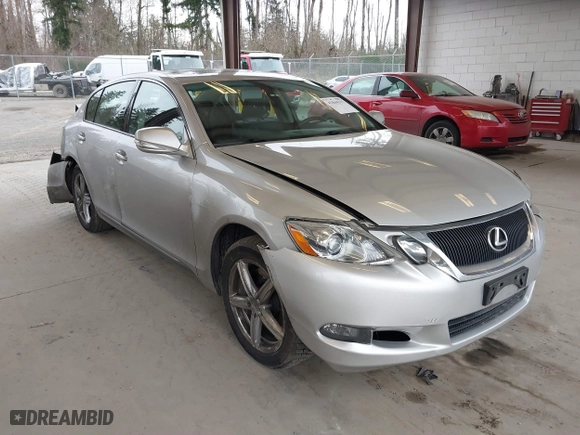 2008 Lexus GS 350 with VIN JTHCE96S580021609, listed as a IAAI auction lot 41844317 with 106,029 mi miles. Bid and sale history available at carsss.com. Image 1.
