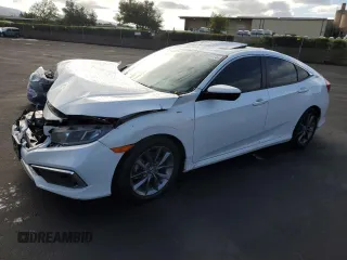 2019 Honda Civic EX-L z VIN 19XFC1F76KE215713, wystawiony jako Copart lot #51651775 z przebiegiem 94 092 mil mil oraz Szkoda całkowita • Salvage title. Historia ofert i sprzedaży dostępna na DreamBid. Obrazek 1.