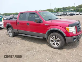 2009 Ford F-150 XL with VIN 1FTPW14V49FA18505, listed as a IAAI auction lot 42427183 with Not provided miles and . Bid and sale history available at DreamBid. Image 1.