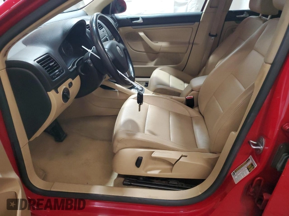 2008 Volkswagen Jetta Wolfsburg Edition with VIN 3VWRJ71K48M123206, listed as a Copart auction lot 66570624 with 190,432 mi miles and Salvage title. Bid and sale history available at DreamBid. Image 7.