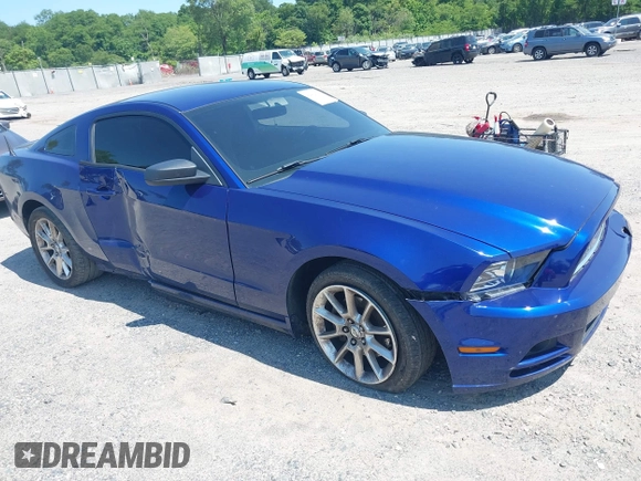 2014 Ford Mustang V6 with VIN 1ZVBP8AM6E5283340, listed as a IAAI auction lot 42412196 with 79,343 mi miles and . Bid and sale history available at DreamBid. Image 1.