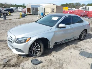 2016 Mercedes-Benz C-Class C 300 Luxury with VIN 55SWF4KB1GU107776, listed as a IAAI auction lot 41601820 with NaN miles. Bid and sale history available at carsss.com. Image 17.