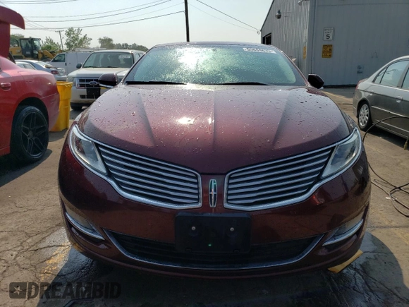 2016 Lincoln MKZ with VIN 3LN6L2GK4GR630680, listed as a Copart auction lot 55644633 with 91,483 mi miles and Salvage Title. Bid and sale history available at DreamBid. Image 5.