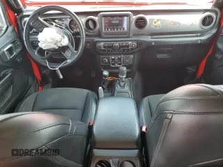 2021 Jeep Wrangler Unlimited Sport S with VIN 1C4HJXDN6MW685705, listed as a Copart auction lot 65996845 with 53,859 mi miles and Non repairable. Bid and sale history available at DreamBid. Image 8.