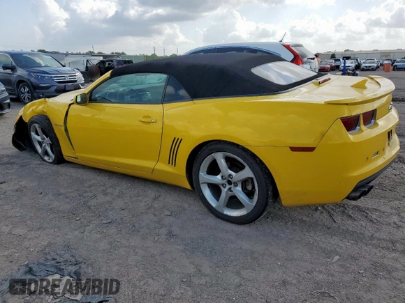 2013 Chevrolet Camaro LT with VIN 2G1FC3D32D9229470, listed as a Copart auction lot 61915585 with 139,178 mi miles and Salvage title. Bid and sale history available at DreamBid. Image 2.