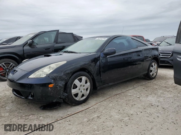 2002 Toyota Celica GT with VIN JTDDR32T020116513, listed as a Copart auction lot 75231274 with 0 mi miles and Non Repairable. Bid and sale history available at carsss.com. Image 1.