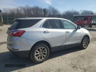 2018 Chevrolet Equinox LT z VIN 2GNAXSEV2J6110032, wystawiony jako Copart lot #48232115 z przebiegiem 69 744 mil mil oraz Szkoda całkowita • Salvage title. Historia ofert i sprzedaży dostępna na DreamBid. Obrazek 3.