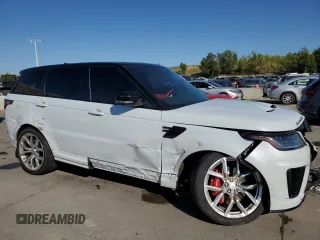 2019 Land Rover Range Rover Sport SVR z VIN SALWZ2SE0KA863181, wystawiony jako Copart lot #70410284 z przebiegiem 32 908 mil mil oraz Szkoda całkowita • Salvage title. Historia ofert i sprzedaży dostępna na DreamBid. Obrazek 4.