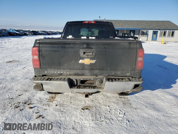 2014 Chevrolet Silverado 1500 LT with VIN 1GCVKREH2EZ400342, listed as a Copart auction lot 43126375 with 160,900 mi miles and Salvage Title. Bid and sale history available at DreamBid. Image 6.