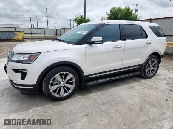 2018 Ford Explorer Limited с VIN 1FM5K7F85JGA98405, выставлен на аукционе Copart как лот 60285785 с пробегом 80 252 миль миль и Списание • Salvage title. История ставок и продаж доступна на DreamBid. Изображение 1.