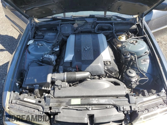 2001 BMW 7 Series 740iL with VIN WBAGH83401DP20569, listed as a Copart auction lot 52725335 with 152,575 mi miles and Salvage Title. Bid and sale history available at carsss.com. Image 11.