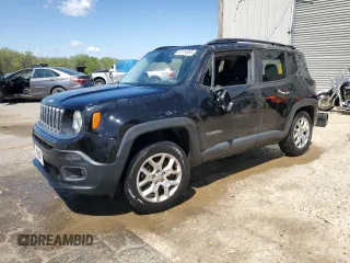 2017 Jeep Renegade Altitude with VIN ZACCJBBB3HPF80404, listed as a Copart auction lot 52114865 with 155,068 mi miles and Salvage title. Bid and sale history available at DreamBid. Image 1.