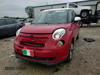 2014 FIAT 500L Lounge with VIN ZFBCFACH6EZ029513, listed as a Copart auction lot 57478605 with 105,824 mi miles and Salvage title. Bid and sale history available at DreamBid. Image 13.