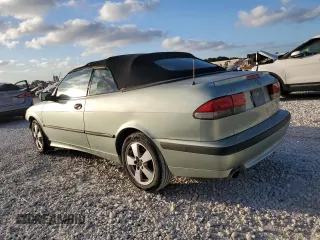 2002 Saab 9-3 SE with VIN YS3DF78KX27011783, listed as a Copart auction lot 43428015 with 115,846 mi miles and Salvage Title. Bid and sale history available at carsss.com. Image 2.