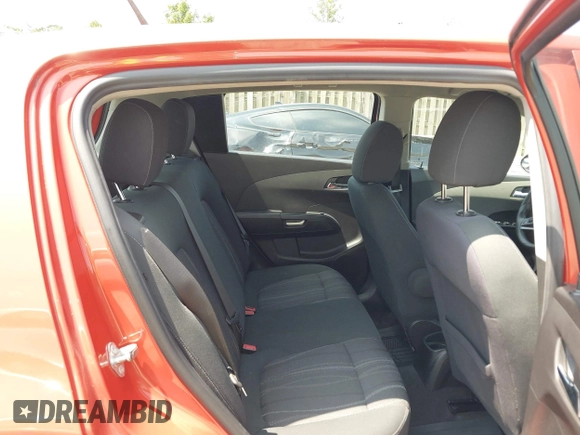 2012 Chevrolet Sonic LT with VIN 1G1JC6SH9C4128132, listed as a IAAI auction lot 42632261 with 160,029 mi miles and . Bid and sale history available at DreamBid. Image 8.
