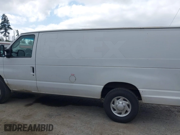 2013 Ford Econoline Cargo Commercial with VIN 1FTNS2EW7DDB36925, listed as a IAAI auction lot 42501020 with 250,315 mi miles and . Bid and sale history available at DreamBid. Image 14.