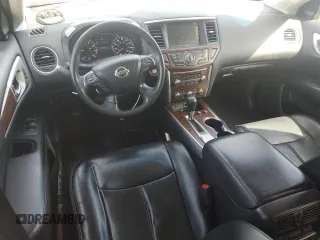2017 Nissan Pathfinder Platinum with VIN 5N1DR2MN4HC902813, listed as a Copart auction lot 49719415 with 117,231 mi miles and Salvage Title. Bid and sale history available at carsss.com. Image 8.