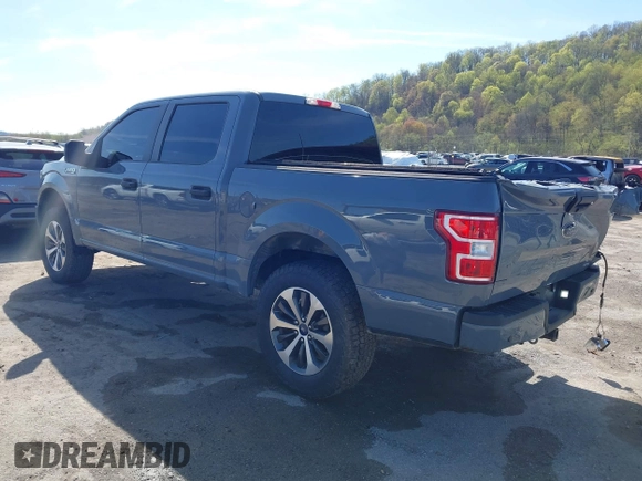2020 Ford F-150 XL with VIN 1FTEW1EPXLKF35166, listed as a IAAI auction lot 42092775 with 110,536 mi miles and . Bid and sale history available at DreamBid. Image 3.