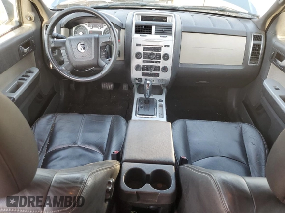 2010 Mercury Mariner Premier with VIN 4M2CN9HG7AKJ07163, listed as a Copart auction lot 62384925 with 113,591 mi miles and Salvage title. Bid and sale history available at DreamBid. Image 8.