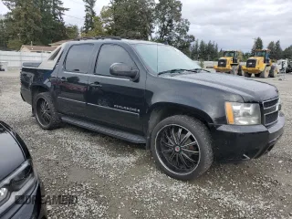 2007 Chevrolet Avalanche LT w/3LT with VIN 3GNFK12317G137706, listed as a Copart auction lot 75672384 with 167,433 mi miles and Salvage Title. Bid and sale history available at carsss.com. Image 4.