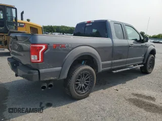 2017 Ford F-150 XL with VIN 1FTFX1EG1HFB03745, listed as a Copart auction lot 59051365 with 99,111 mi miles and Salvage title. Bid and sale history available at DreamBid. Image 3.