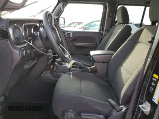 2023 Jeep Wrangler Sport S with VIN 1C4HJXDN9PW672113, listed as a Copart auction lot 75140904 with Not Provided miles and Non Repairable. Bid and sale history available at DreamBid. Image 7.