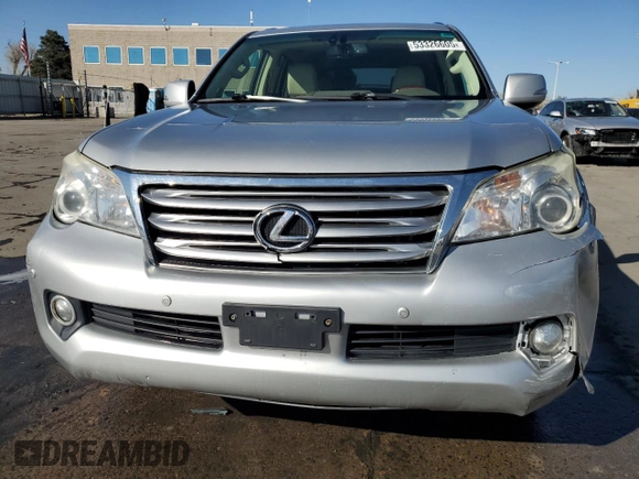 2011 Lexus GX 460 with VIN JTJBM7FX9B5025265, listed as a Copart auction lot 53326605 with 174,961 mi miles and Salvage Title. Bid and sale history available at DreamBid. Image 5.