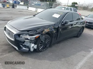 2019 Infiniti Q50 3.0t LUXE with VIN JN1EV7AP9KM518103, listed as a IAAI auction lot 41691978 with 44,517 mi miles. Bid and sale history available at carsss.com. Image 17.