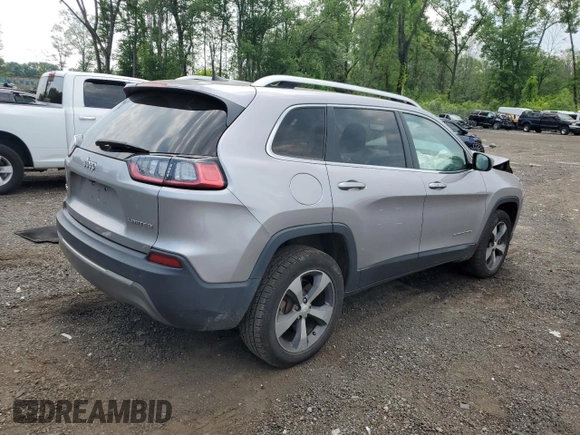 2020 Jeep Cherokee Limited z VIN 1C4PJMDX9LD575057, wystawiony jako Copart lot #59915735 z przebiegiem 92 367 mil mil oraz Szkoda całkowita • Salvage title. Historia ofert i sprzedaży dostępna na DreamBid. Obrazek 3.