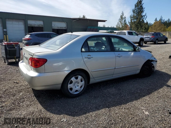 2003 Toyota Corolla CE with VIN 1NXBR32E43Z169570, listed as a Copart auction lot 52905785 with 175,487 mi miles and Salvage Title. Bid and sale history available at DreamBid. Image 3.