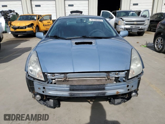 2005 Toyota Celica GT with VIN JTDDR32T050183665, listed as a Copart auction lot 47768325 with 185,935 mi miles and Salvage Title. Bid and sale history available at carsss.com. Image 5.