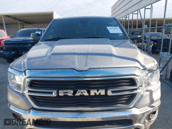 2019 Ram 1500 Big Horn/Lone Star with VIN 1C6RRFFG0KN727866, listed as a IAAI auction lot 41270371 with 49,486 mi miles. Bid and sale history available at carsss.com. Image 6.