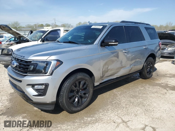 2020 Ford Expedition Limited z VIN 1FMJU1KT6LEA65427, wystawiony jako Copart lot #53646355 z przebiegiem 35 870 mil mil oraz Szkoda całkowita • Salvage title. Historia ofert i sprzedaży dostępna na DreamBid. Obrazek 1.