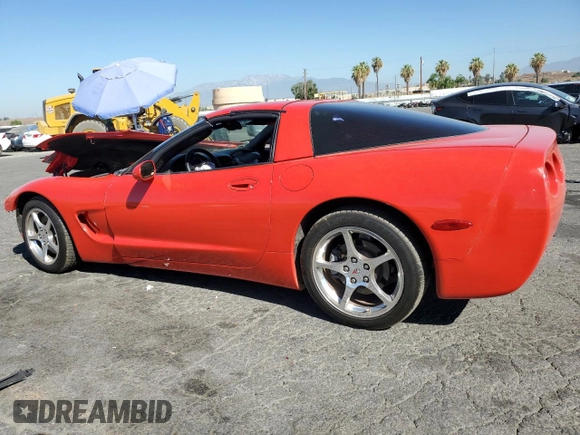 2004 Chevrolet Corvette with VIN 1G1YY22G945125940, listed as a Copart auction lot 67091364 with 76,677 mi miles and Salvage Title. Bid and sale history available at carsss.com. Image 2.