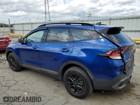 2023 Kia Sportage X-Pro with VIN 5XYK7CAF5PG060739, listed as a Copart auction lot 65210154 with 55,079 mi miles and Salvage Title. Bid and sale history available at carsss.com. Image 2.
