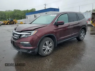 2016 Honda Pilot EX-L z VIN 5FNYF6H54GB018226, wystawiony jako Copart lot #57452945 z przebiegiem 125 610 mil mil oraz Szkoda całkowita • Salvage title. Historia ofert i sprzedaży dostępna na DreamBid. Obrazek 1.
