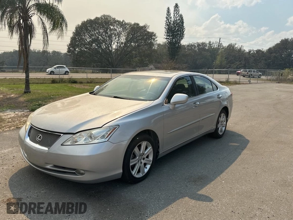 2007 Lexus ES 330 with VIN JTHBJ46G872128159, listed as a Copart auction lot 45378235 with 225,302 mi miles and Clean Title. Bid and sale history available at DreamBid. Image 2.