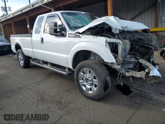 2011 Ford Super Duty F-250 SRW XL with VIN 1FT7X2B67BEC71554, listed as a Copart auction lot 48821835 with 226,411 mi miles and Salvage Title. Bid and sale history available at carsss.com. Image 4.