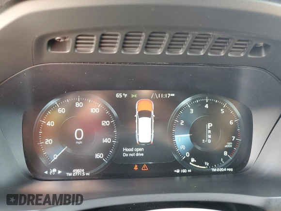 2019 Volvo XC90 Momentum with VIN YV4A22PK9K1425793, listed as a Copart auction lot 50751305 with 49,824 mi miles and Salvage Title. Bid and sale history available at carsss.com. Image 9.