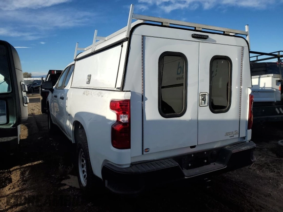 2020 Chevrolet Silverado 1500 Work Truck with VIN 1GCRYAEH8LZ275412, listed as a Copart auction lot 78924224 with 57,899 mi miles and Clean Title. Bid and sale history available at carsss.com. Image 2.
