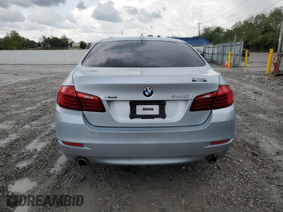 2014 BMW 5 Series 535i xDrive with VIN WBA5B3C5XED537318, listed as a Copart auction lot 55570655 with Not provided miles and Non repairable. Bid and sale history available at DreamBid. Image 6.